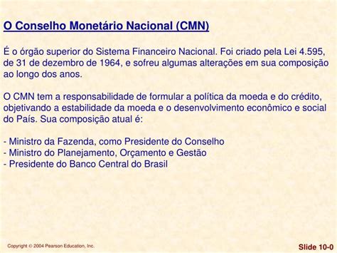 conselho monetário nacional